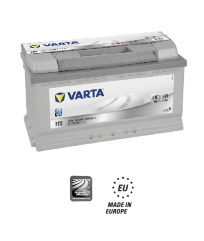 100 Amper Varta Akü h3