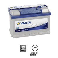72 Amper Varta Akü e43